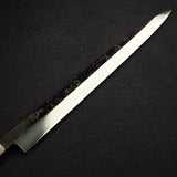 佑成 VG-10 大馬士革 柳刃 330mm, 黑檀木 Three Spacer Handle