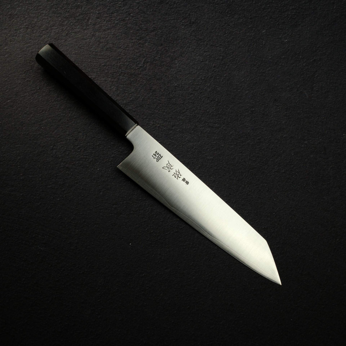佑成 ZDP-247 Hairline 切付牛刀 210mm, 黑檀木 Handle