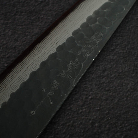 Nao Yamamoto 超級青鋼 黑打 大馬士革 牛刀 210mm