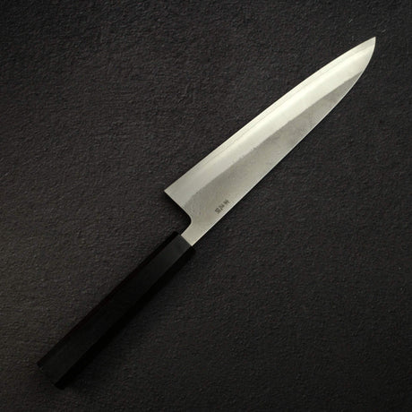 初心 x 吉兼 SKD 梨地 牛刀 210mm 黑檀木 Handle