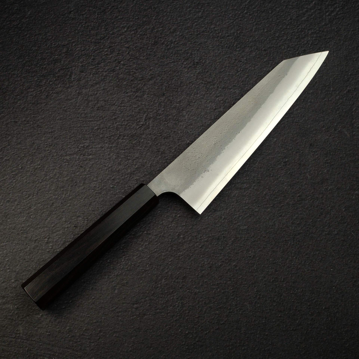 初心 x 吉兼 SKD 梨地 切付牛刀 210mm 黑檀木 Handle