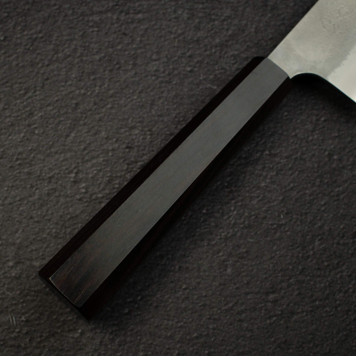 初心 x 吉兼 SKD 梨地 切付牛刀 210mm 黑檀木 Handle