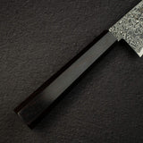 初心 流冰 SG2 Black 大馬士革 切付牛刀 210mm 黑檀木