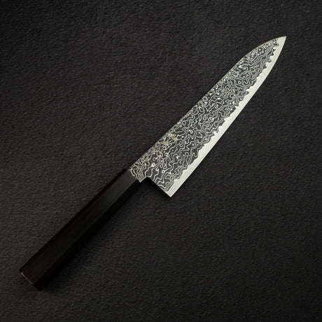 初心 流冰 SG2 Black 大馬士革 牛刀 210mm 黑檀木