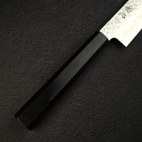 初心 隼 VG-10 大馬士革 鎚目 筋引 270mm 黑檀木 Handle