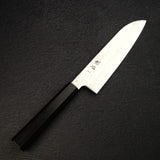 初心 隼 VG-10 大馬士革 鎚目 三德刀 180mm 黑檀木 Handle