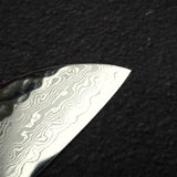 初心 隼 VG-10 大馬士革 鎚目 三德刀 180mm 黑檀木 Handle