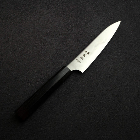 初心 隼 Chromax鋼 小刀 140mm, 黑檀木 Handle