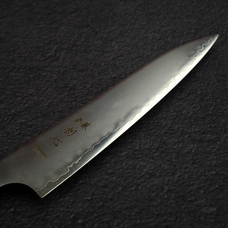 初心 隼 Chromax鋼 小刀 140mm, 黑檀木 Handle