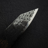 Hatsukokoro Ryuhyo SG2 Black Damascus K-tip Gyuto 240mm Birch