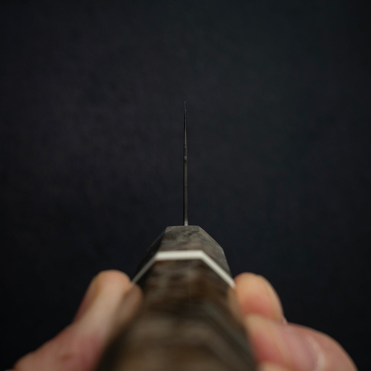 Hatsukokoro Ryuhyo SG2 Black Damascus K-tip Gyuto 240mm Birch