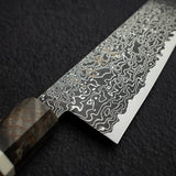 Hatsukokoro Ryuhyo SG2 Black Damascus K-tip Gyuto 240mm Birch