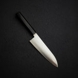 Hatsukokoro Hayabusa Ginsan Santoku 180mm Ebony