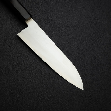Hatsukokoro Hayabusa Ginsan Santoku 180mm Ebony