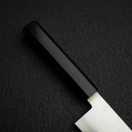 Hatsukokoro Hayabusa Ginsan Santoku 180mm Ebony