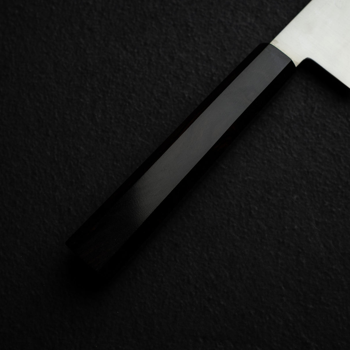Hatsukokoro Hayabusa Ginsan Santoku 180mm Ebony