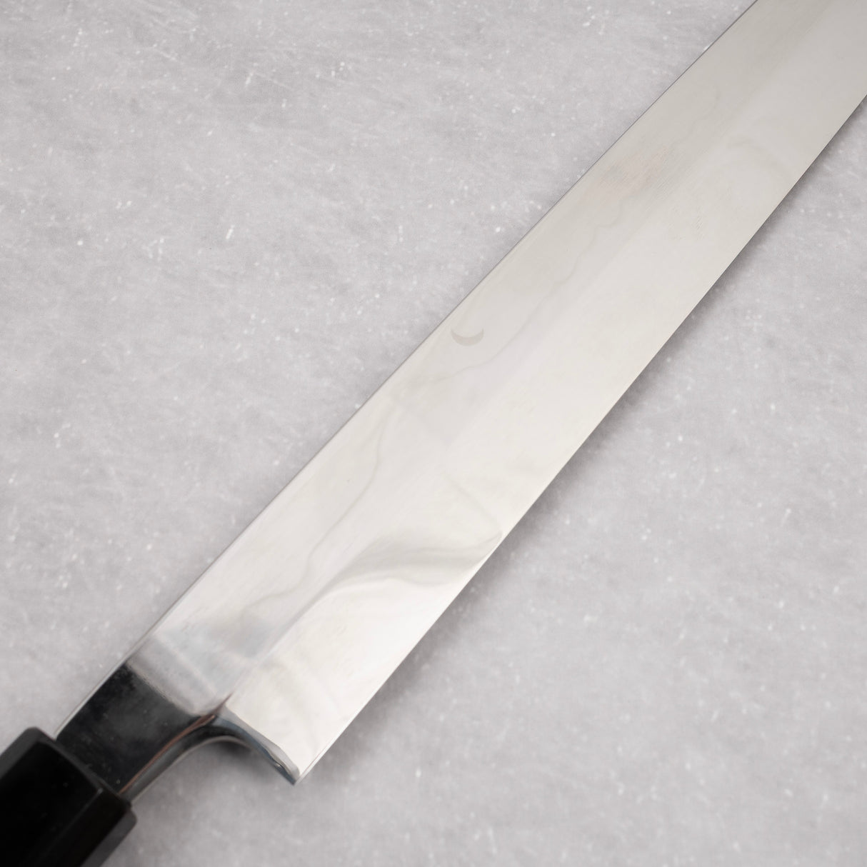 玄海正國 新月富士刃文 白鋼 Honyaki Yanagiba 300mm