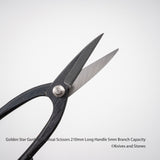 Golden Star "Ashinaga" Bonsai Scissors by Kinboshi