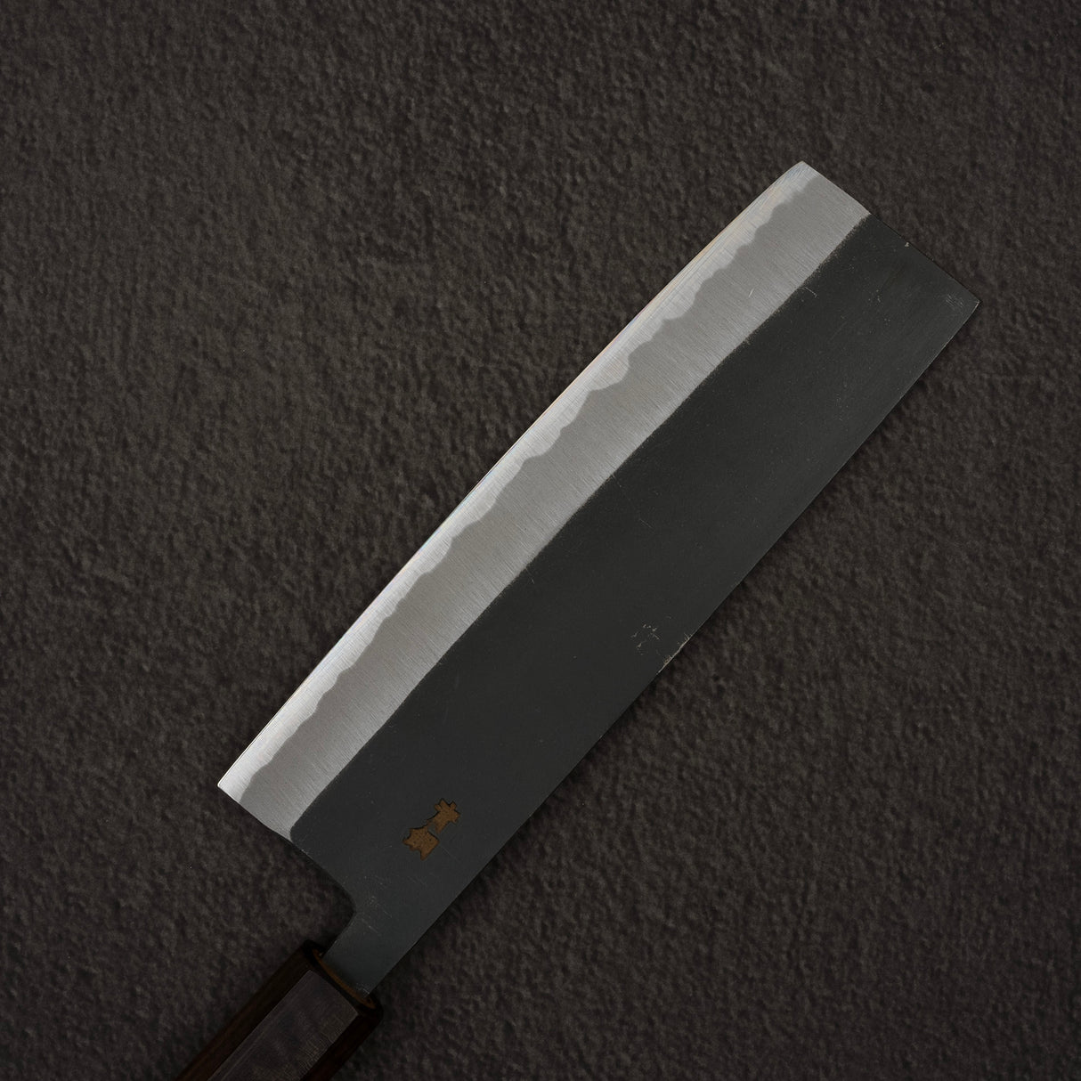 初心青鷺 藍色 2 黑內薙切 165mm 黑色 Chacate
