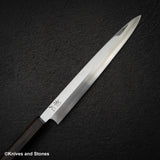 Hatsukokoro FAXR2 Powdered Steel Yanagiba 240mm Mirror Polish Ebony