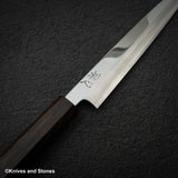 Hatsukokoro FAXR2 Powdered Steel Yanagiba 240mm Mirror Polish Ebony