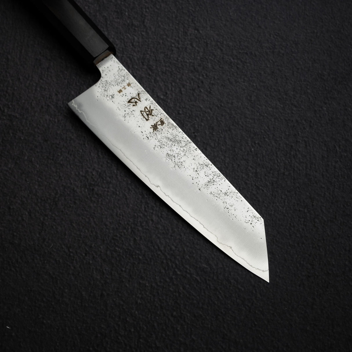 Hatsukokoro Ginrei Ginsan Bunka 175mm Nashiji Ebony
