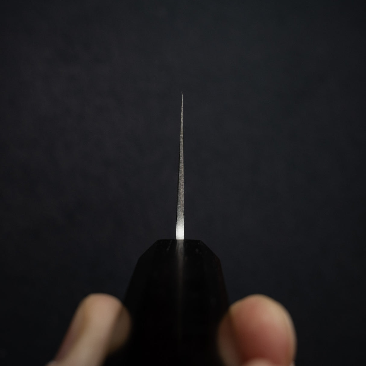 初心 銀嶺 銀三 牛刀 210mm 梨地 烏木柄