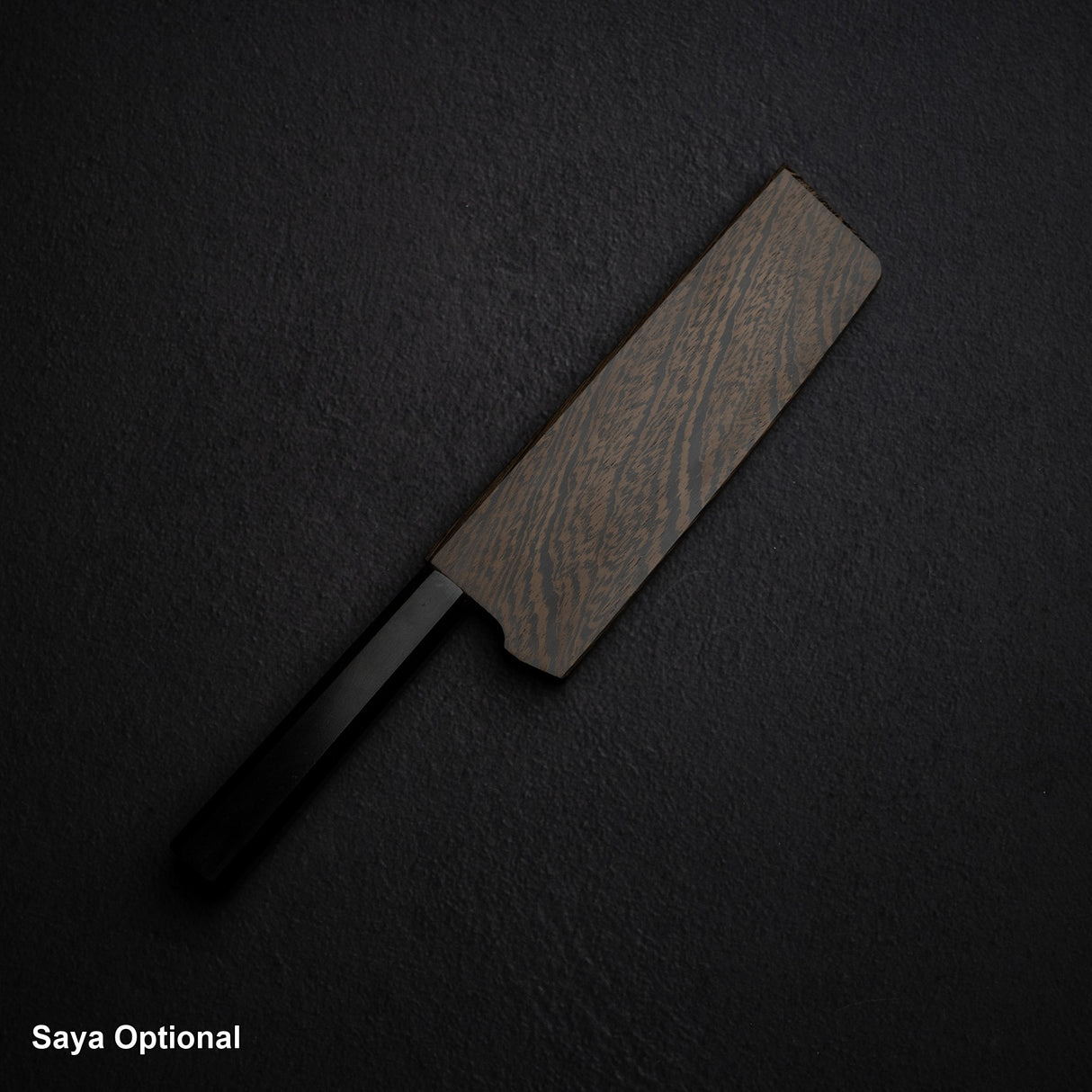 Hatsukokoro Ginrei Ginsan Nakiri 165mm Nashiji Ebony