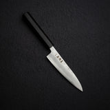 Hatsukokoro Ginrei Ginsan Petty 130mm Nashiji Ebony