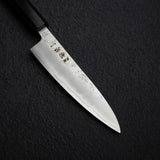 Hatsukokoro Ginrei Ginsan Petty 130mm Nashiji Ebony