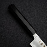 Hatsukokoro Ginrei Ginsan Petty 130mm Nashiji Ebony