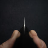Hatsukokoro Ginrei Ginsan Petty 130mm Nashiji Ebony