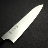 初心 隼 Chromax鋼 牛刀 240mm，黑檀木手柄