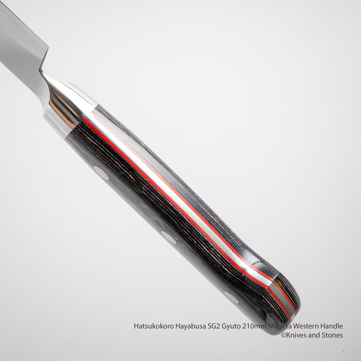 Hatsukokoro Hayabusa SG2 Gyuto 210mm 米卡塔西式手柄