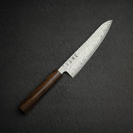 Hatsukokoro Hikari SLD Damascus Gyuto 195mm Black Chacate