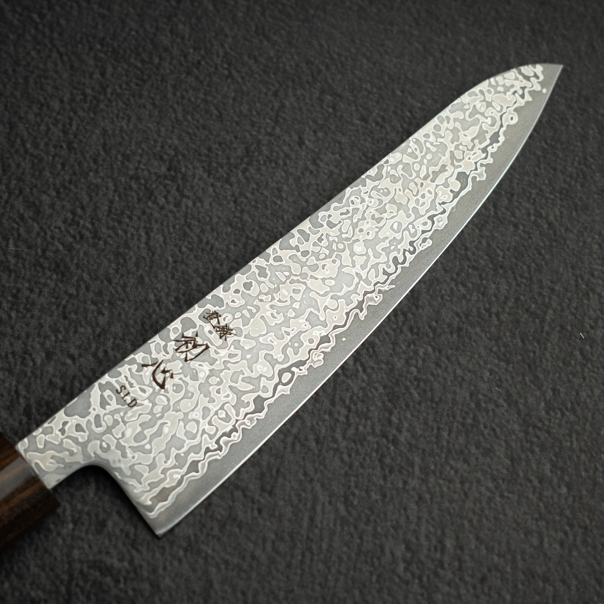 Hatsukokoro Hikari SLD Damascus Gyuto 195mm Black Chacate