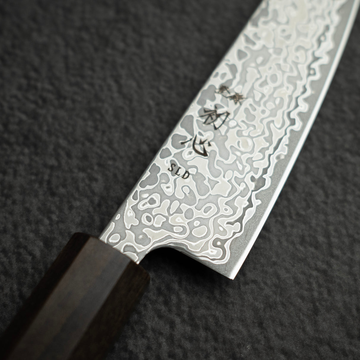 Hatsukokoro Hikari SLD Damascus Petty 130mm