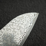 Hatsukokoro Hikari SLD Damascus Santoku 170mm