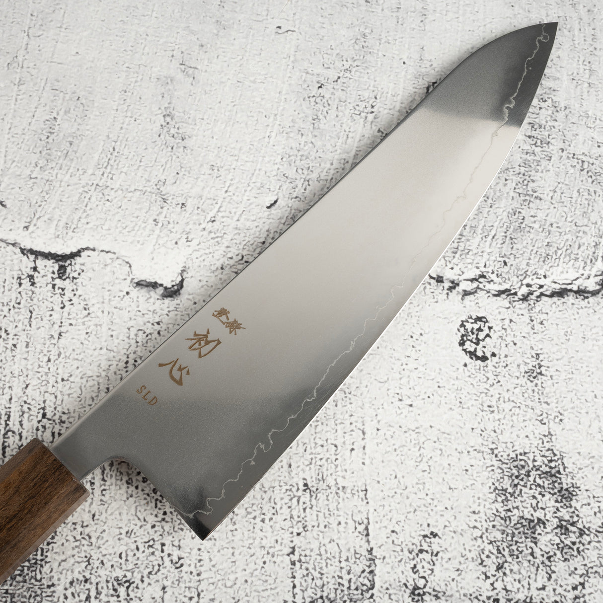 Hatsukokoro Hikari SLD Gyuto 210mm Black Chacate