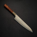 Hatsukokoro Hinotori V-Toku 2 Gyuto 210mm Rainbow Damascus Finish