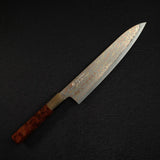 Hatsukokoro Hinotori V-Toku 2 Gyuto 210mm Rainbow Damascus Finish
