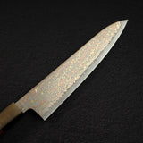 Hatsukokoro Hinotori V-Toku 2 Gyuto 210mm Rainbow Damascus Finish