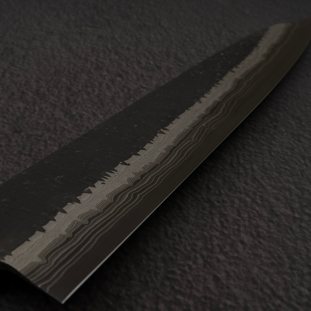 Hatsukokoro Itadaki Blue2 &amp; White2 雙核大馬士革 Tsushime Gyuto 240mm