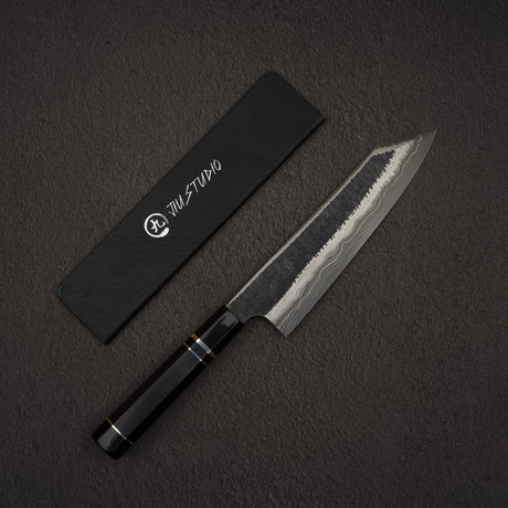 Hatsukokoro Itadaki Blue2 &amp; White2 雙核大馬士革 Tcushime K-tip Gyuto 210mm