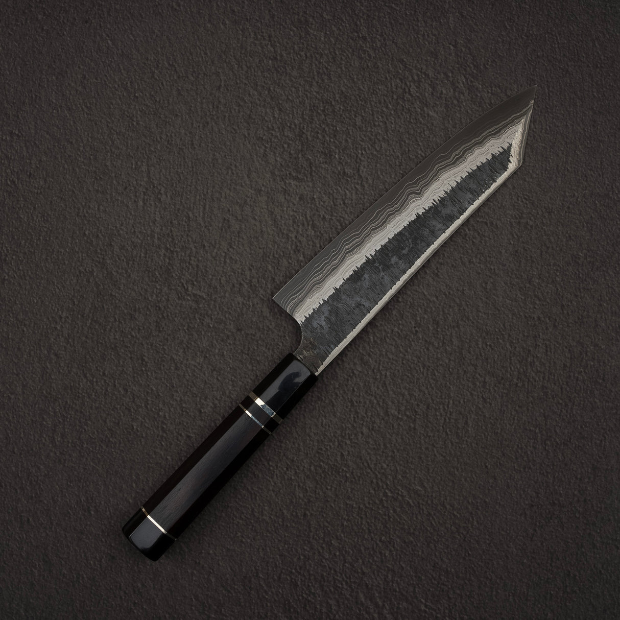 Hatsukokoro Itadaki Blue2 &amp; White2 雙核大馬士革 Tcushime K-tip Gyuto 210mm