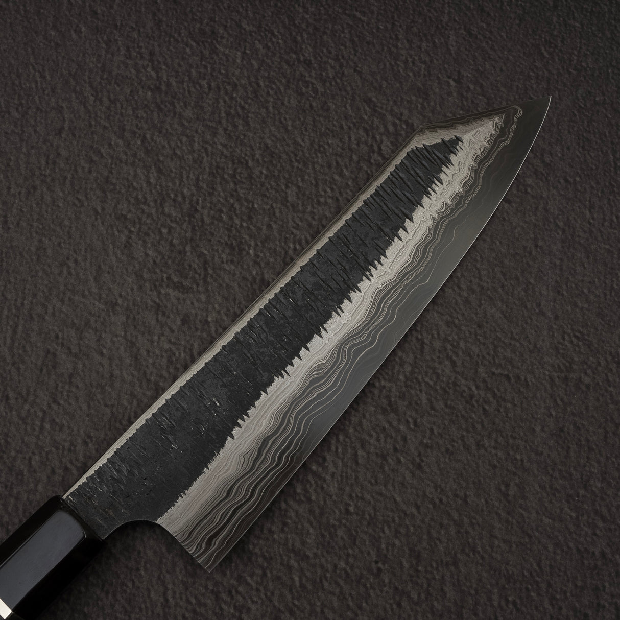Hatsukokoro Itadaki Blue2 &amp; White2 雙核大馬士革 Tcushime K-tip Gyuto 210mm