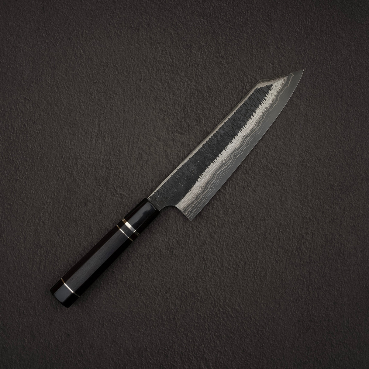 Hatsukokoro Itadaki Blue2 &amp; White2 雙核大馬士革 Tcushime K-tip Gyuto 210mm