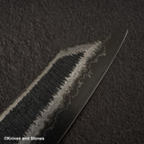 Hatsukokoro Itadaki Blue2 &amp; White2 雙核大馬士革Tcushime K-tip Gyuto 240毫米樺木手柄