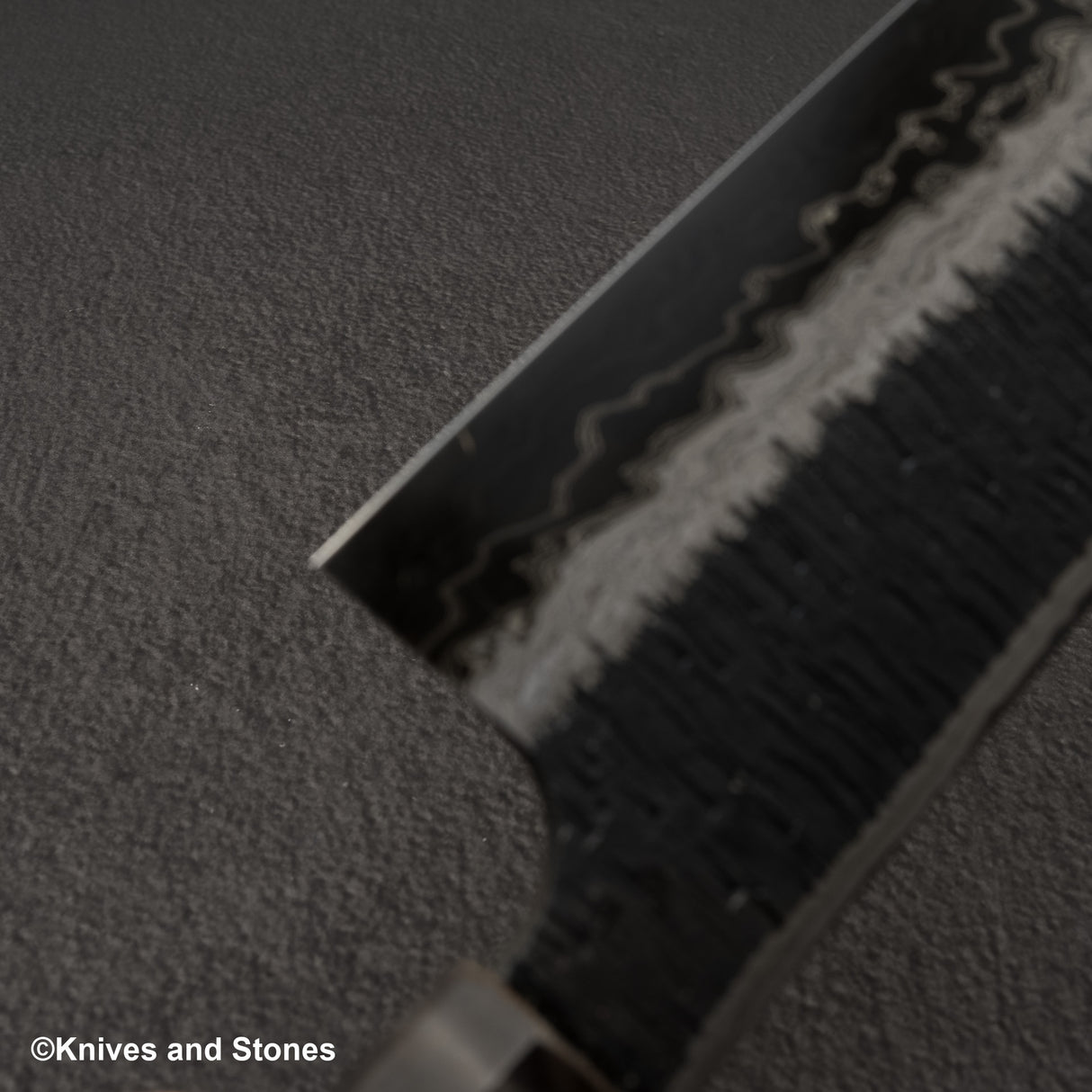 Hatsukokoro Itadaki Blue2 &amp; White2 雙核大馬士革Tcushime K-tip Gyuto 240毫米樺木手柄