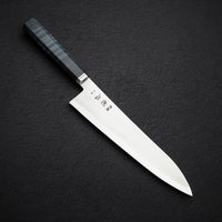 初心 海神 青鋼二號 牛刀 210mm 鏡面 Curly 楓木